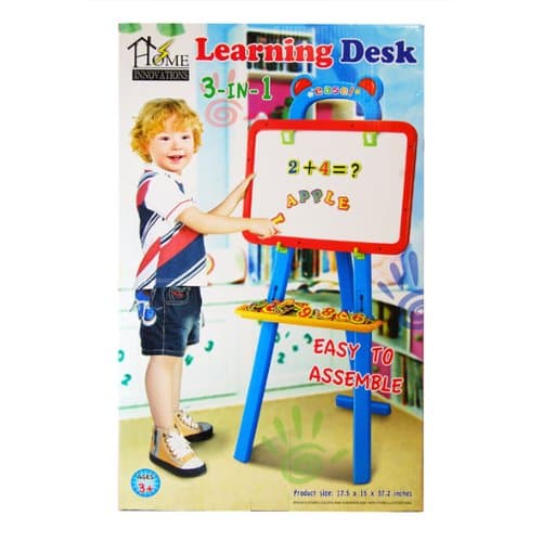 3 in 1 Learning Desk Easel Drawing Set