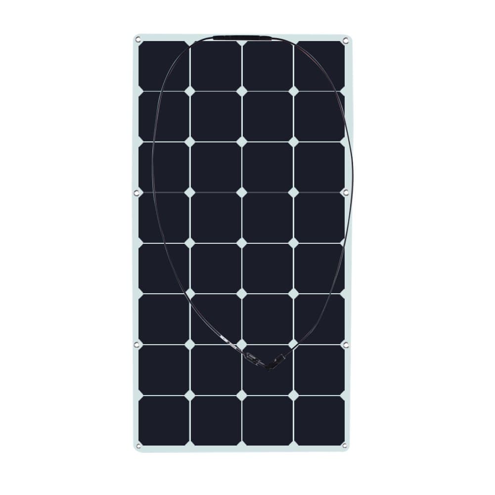 KINGSOLAR 100W Semi Flexible Solar Panel Bendable Solar charger