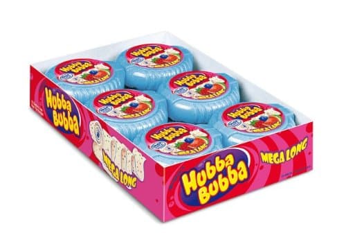 Wrigley's Hubba Bubba Triple Mix, Chewing Gum, 12 Rolls