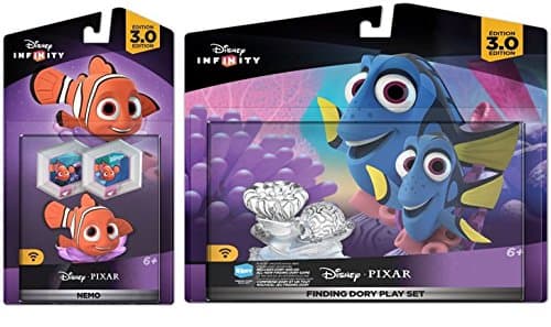Disney Infinity 3.0 Finding Dory Themed Bundle - Finding Dory Playset and Nemo w/2 Power Discs