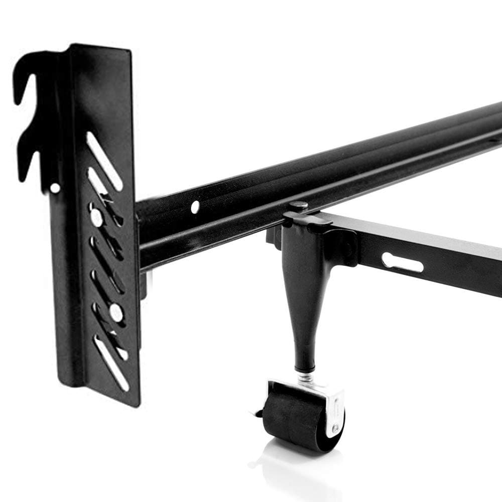 2Pcs Down Hook Bolt-On to Hook-On Conversion Bracket for Headboard or Footboard, Adjustable Bed Rail Hook Plate Adapter