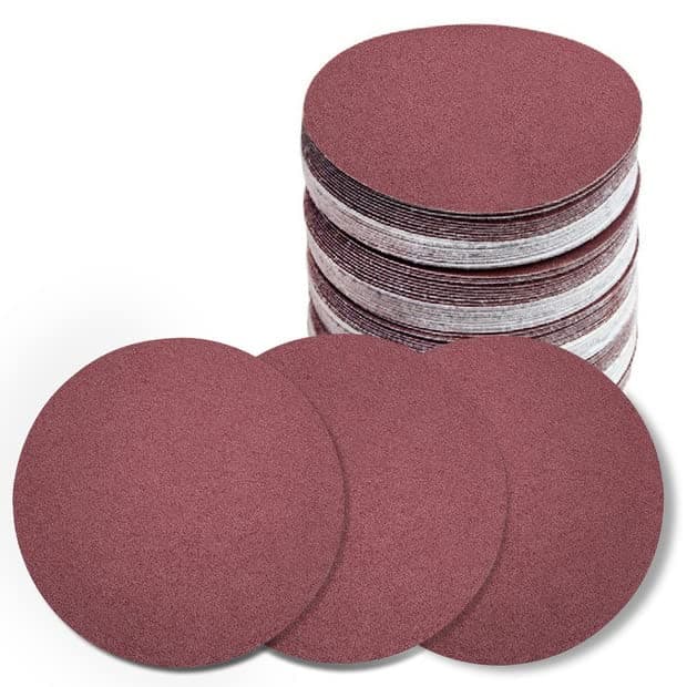 Utoolmart 8-inch Hook and Loop Sanding Discs, 10 Each of 80# 100# 120# 180# 240# 400# 600# 800#, Aluminum Oxide Sandpaper for Random Orbital Sander Wood Metal Auto Dry Polishing, 80 Pcs