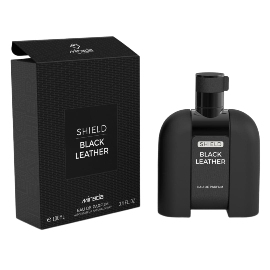 Mirada Shield Black Leather Perfume Unisex EDP 100ml