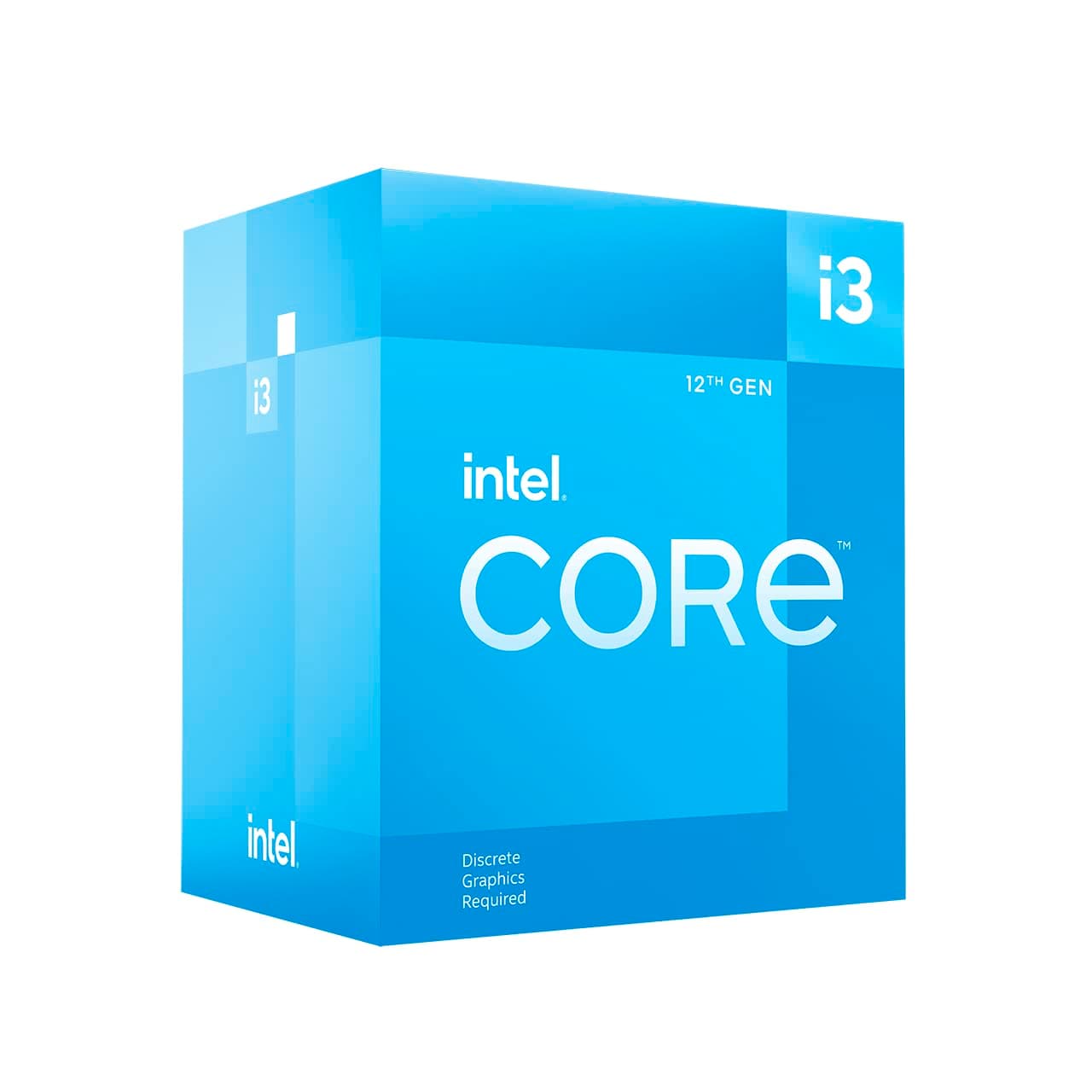 Intel® Core™ i3-12100F 12th Generation Desktop Processor (Base Clock: 3.3GHz, 4 Cores, LGA1700, RAM DDR4 and DDR5 up to 128GB)