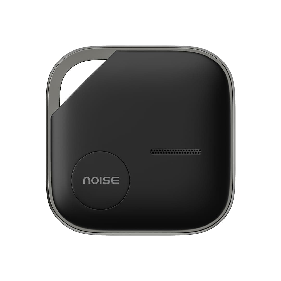 Noise Tag 1: Global Item Tracker Compatible with Android Google Find My Device & Apple Find My Network, 90dB Ring Volume, 30M Outdoor Range,1 Year Battery,Tracking for Keys, Wallets & More (Charcoal)