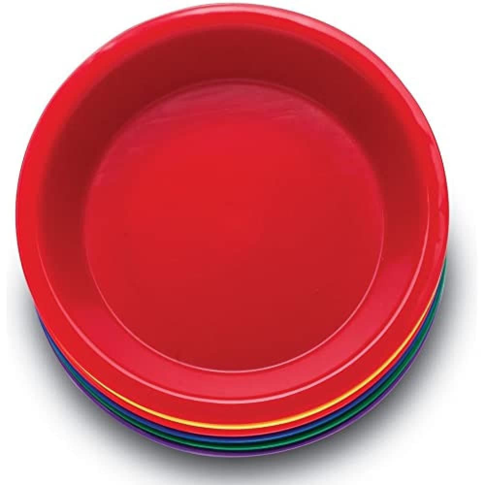 Learning Resources Three Bear Family Sorting Bowls, Set of 6 Bowls, Assorted Colors, 6" in Diameter, Ages 4+