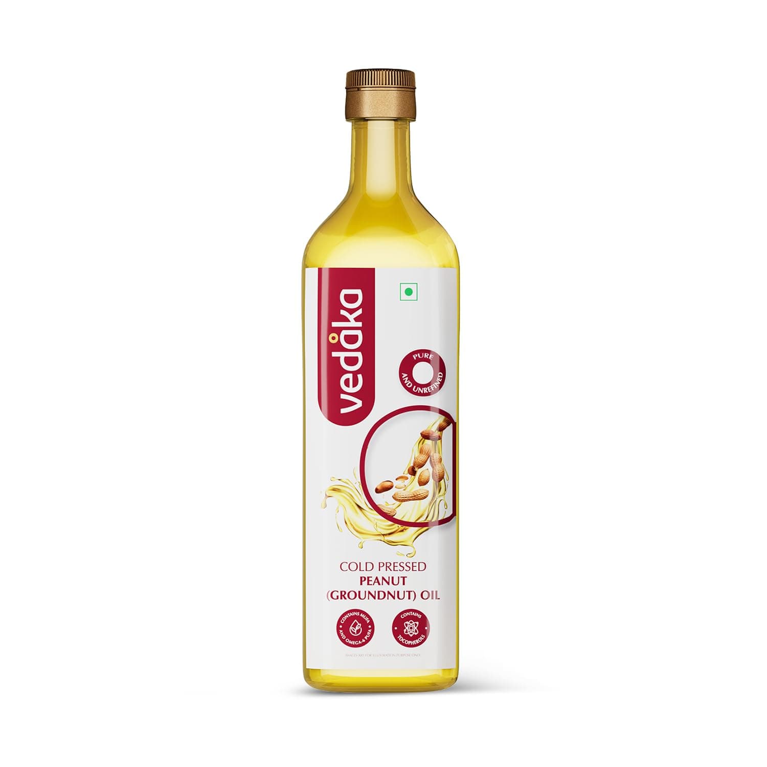 Cold Pressed Peanut (Groundnut) Oil 1l