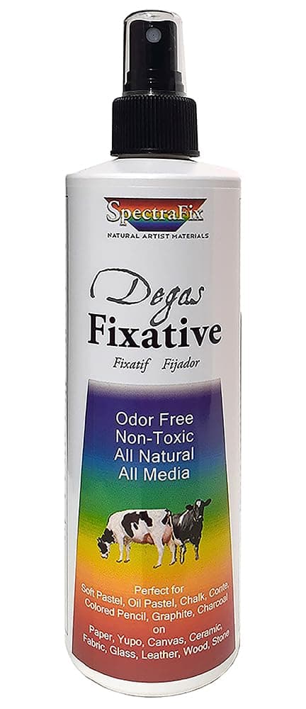 SFX-31270 Fixative Spray, milk casein, Not Assigned, 12 oz Bottle