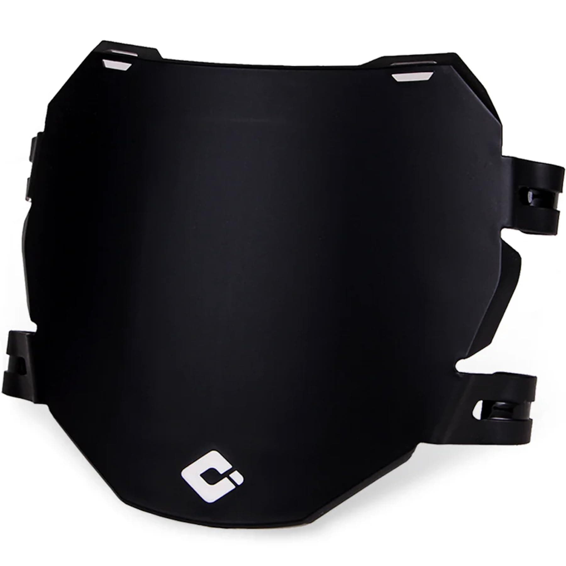 Downhill Number Plate, Ag, Black