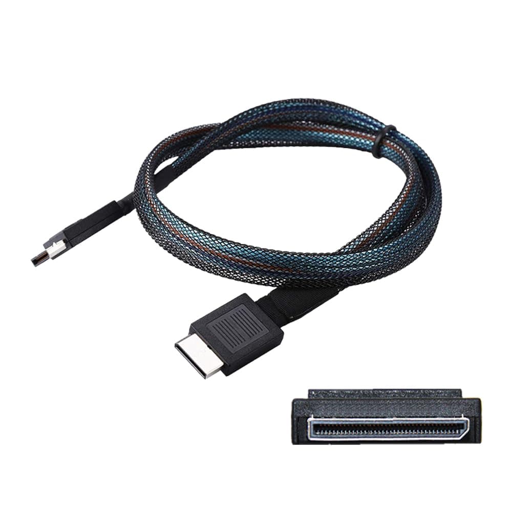 ONE XPLAYER OCuLink Cable for OneXGPU eGPU, SFF8611, 3.3ft Long, PCIe 4.0 x4