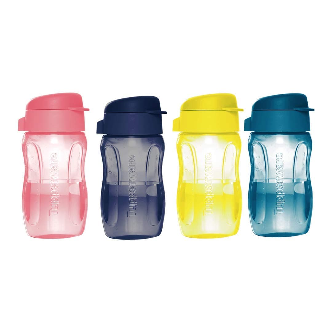 Aquaslim 310ml Fliptop Bottle 4pc