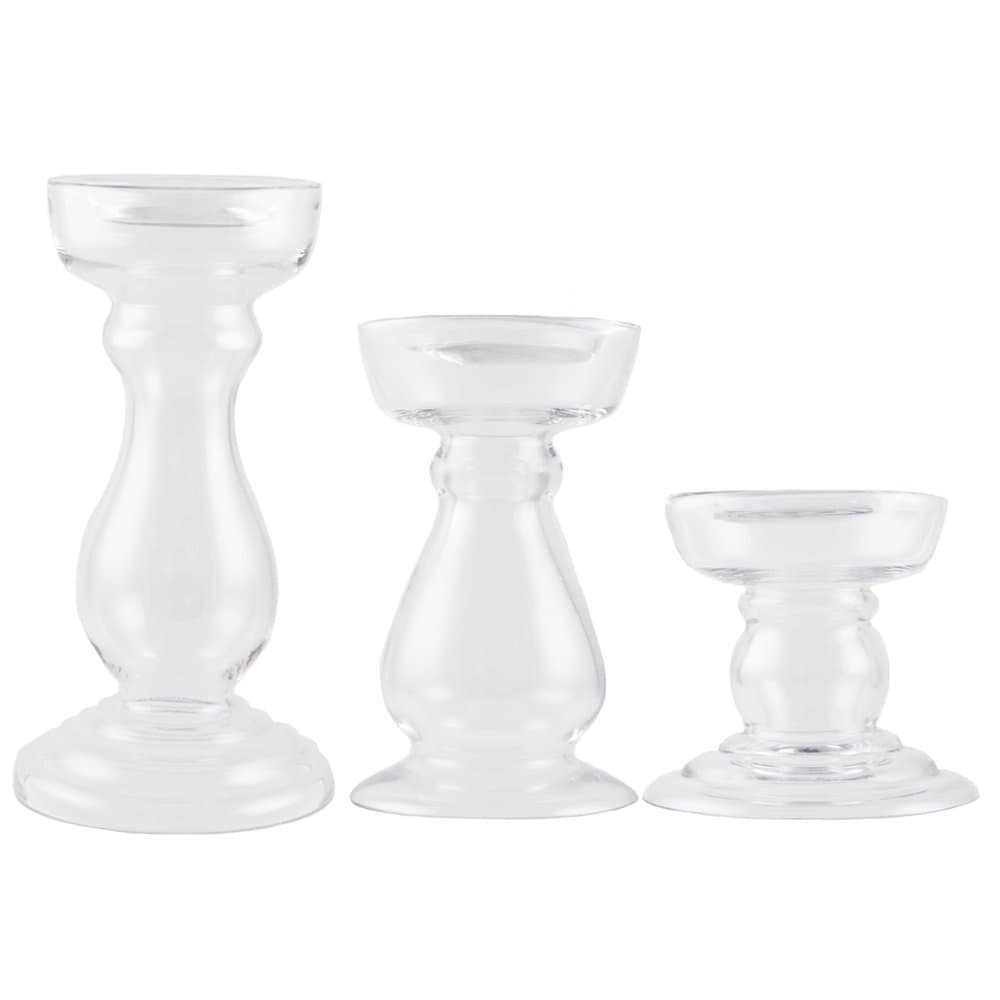 Candle Holder Set, 3 piece, Pillar Holder
