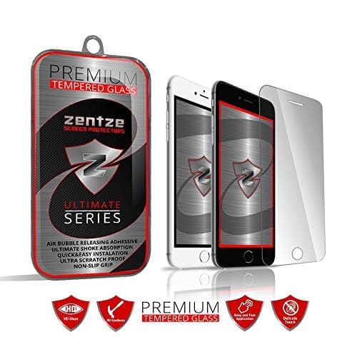 iPhone 6 Tempered Glass Screen Protector High Definition 0.3mm Thickness, Maximum Clarity, Scratch Free Japanese Glass With Maximum Touch Accuracy (4.7 HD Clear)