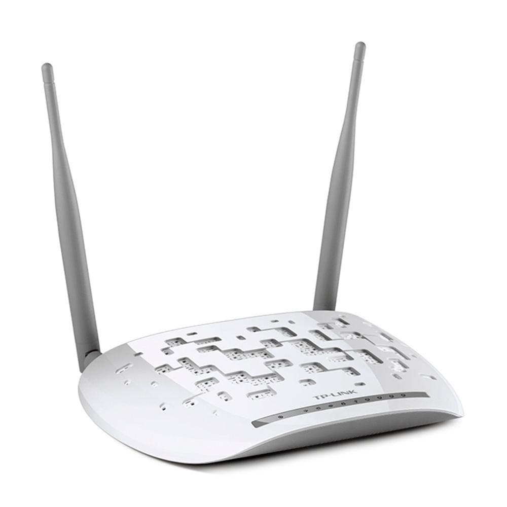 TP-Link 300 Mbps Wireless N VDSL/ADSL Modem Router, Support Modem Only Mode, 1 USB, 2.0 Port, UK Plug (TD-W9970)