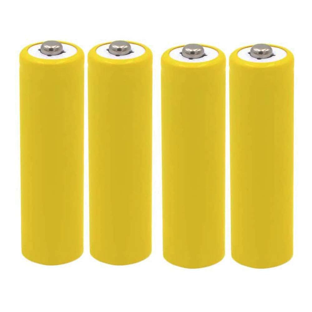 4 Pack AAA Battery Placeholder Cylinder AAA Size Hot Dummy Fake Battery Setup Shell