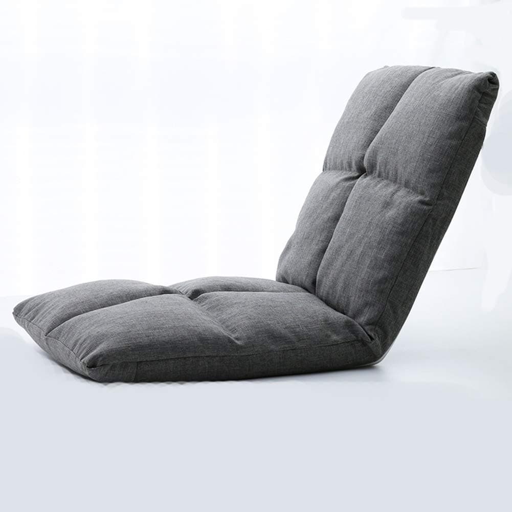 Floor Chair Lazy Couch Tatami Foldable Single Small Sofa Back Bed Cushion Cushion,Green