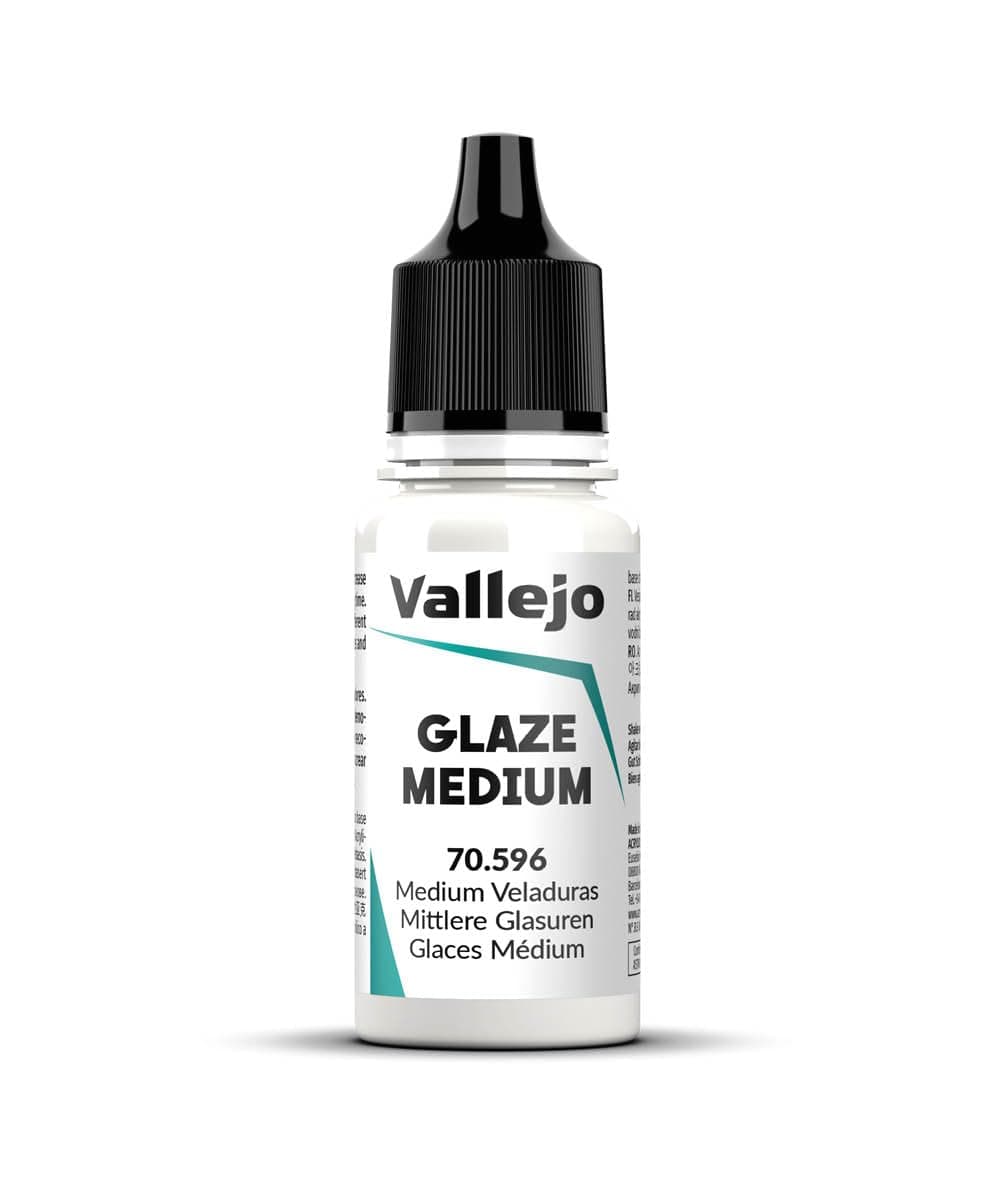 Glaze Medium 18 ml. (0.60 fl.oz.) | Transparent, Slow-Drying Acrylic Medium for Flow and Glazing Effects