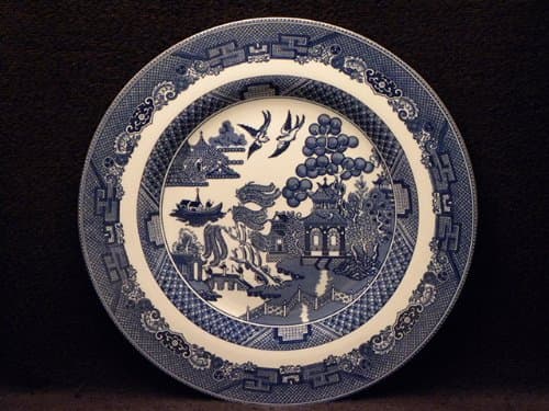 Johnson Bros. Blue Willow Dinner Plate(s) 10.25"