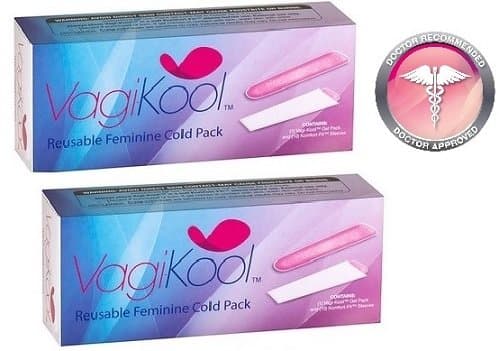 2 Pack - 2 Reusable Postpartum Cold-Packs & 20 Komfort-Fit Sleeves