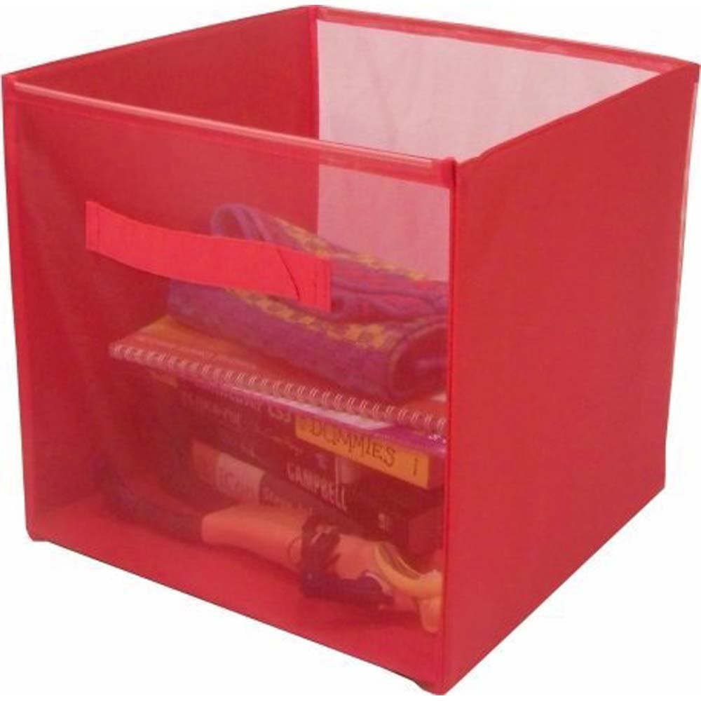 Foldable Storage Box - Color Varies (Receive Only One, Random) - Size 12" x 12" x 12"