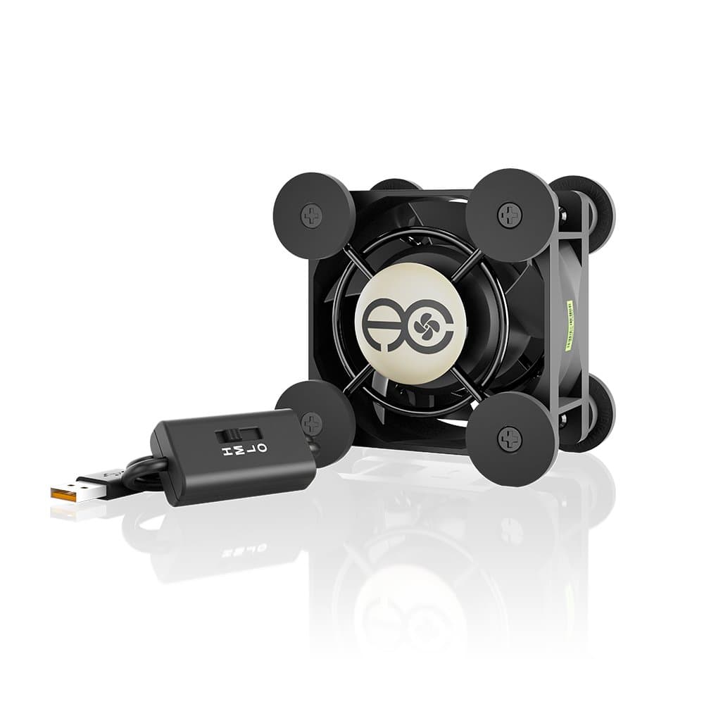 AC Infinity MULTIFAN Mini, Compact 40mm USB Fan for VR Gear, Aquarium, Roku, Router, Raspberry Pi, Cosplay, Helmet Cooling Ventilation