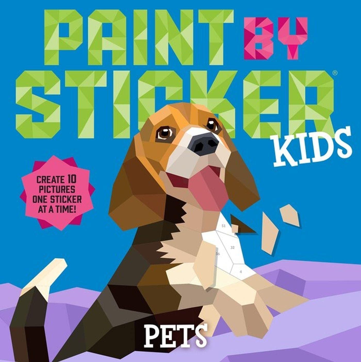 Workman Paint by Sticker Kids: Pets
