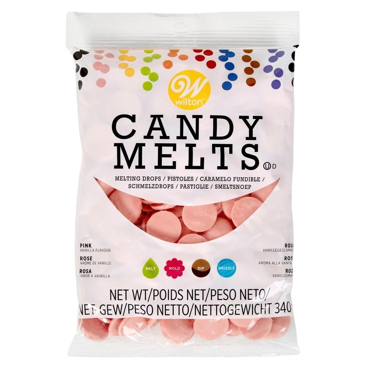 Wilton Candy Melts - Pink 340g