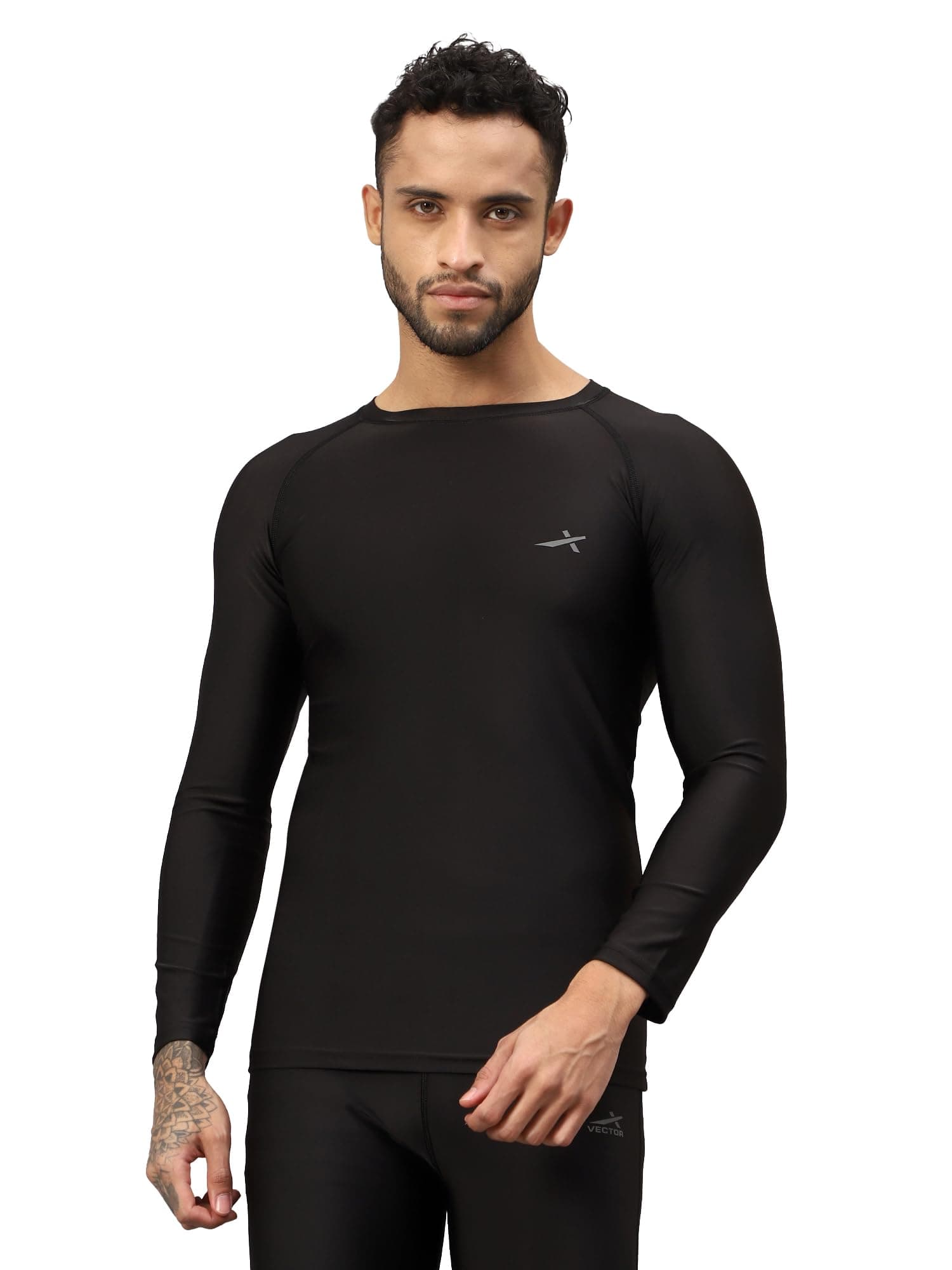 Vector XOMT-180 Unisex Adults Compression Full Sleeve Base Layer Tight Top