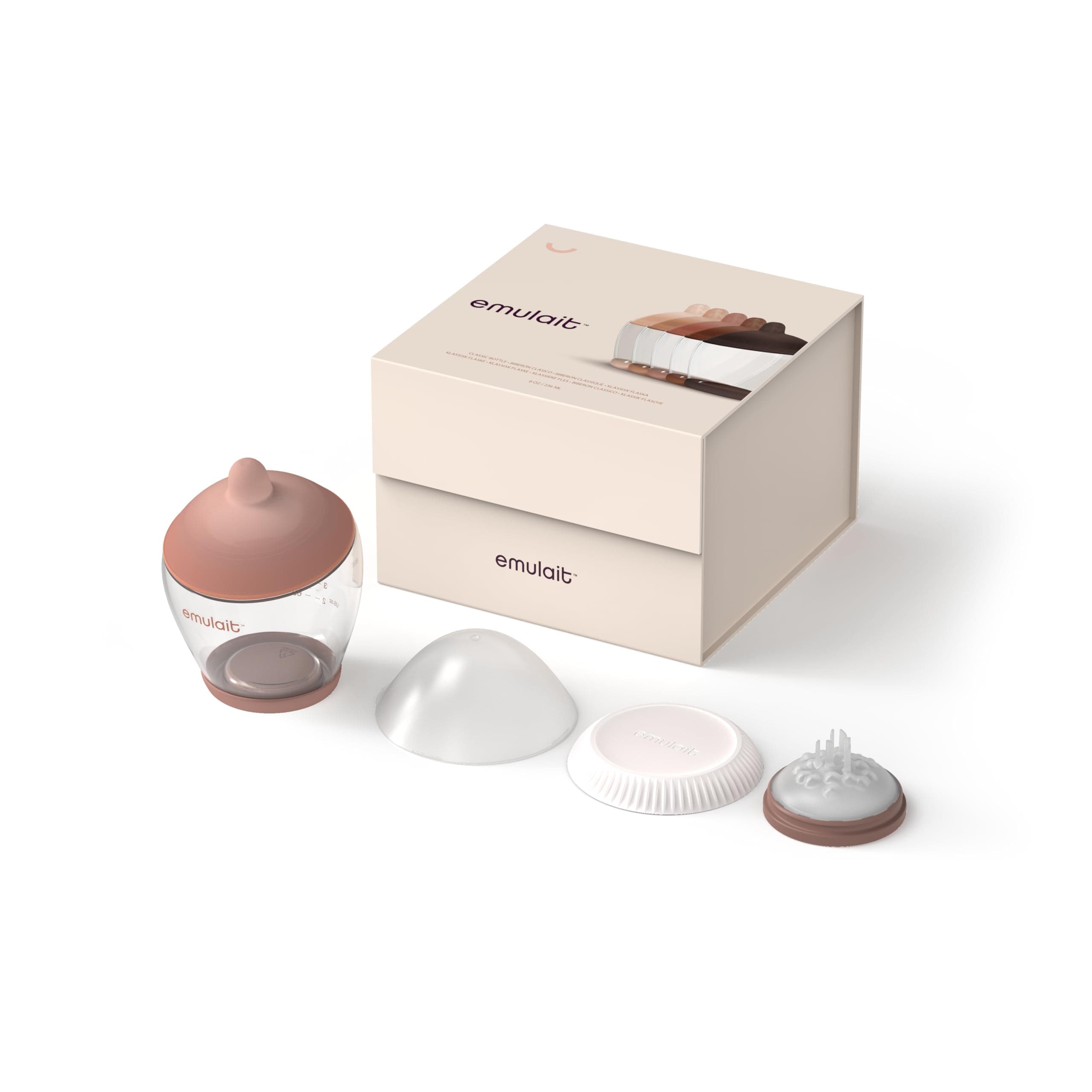 Classic Baby Bottle - Medium - Shape 1- Responsive Flow Valve