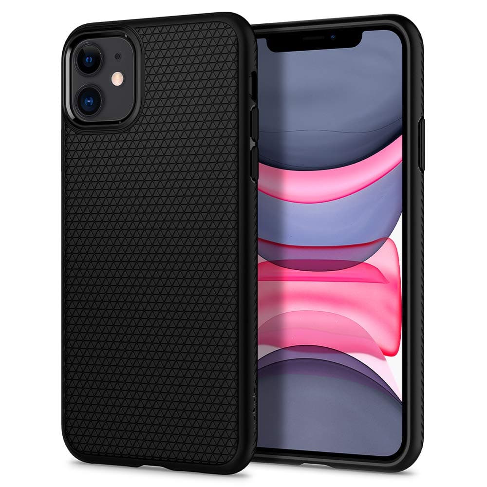 Spigen Liquid Air Case Compatible with iPhone 11 - Matte Black