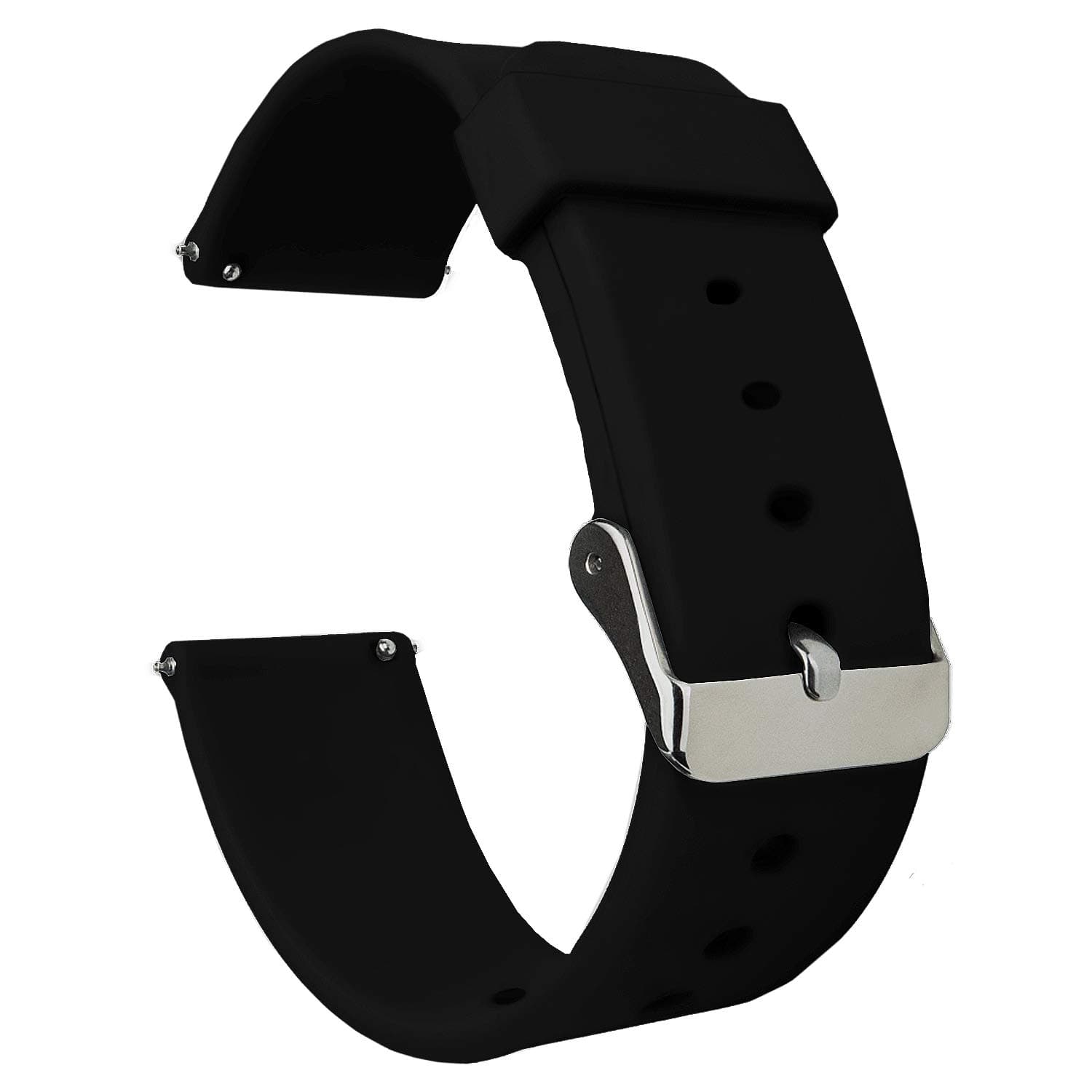 ACM Watch Strap Silicone Belt compatible with Fire-Boltt Unity Bsw092 Smartwatch Casual Classic Band