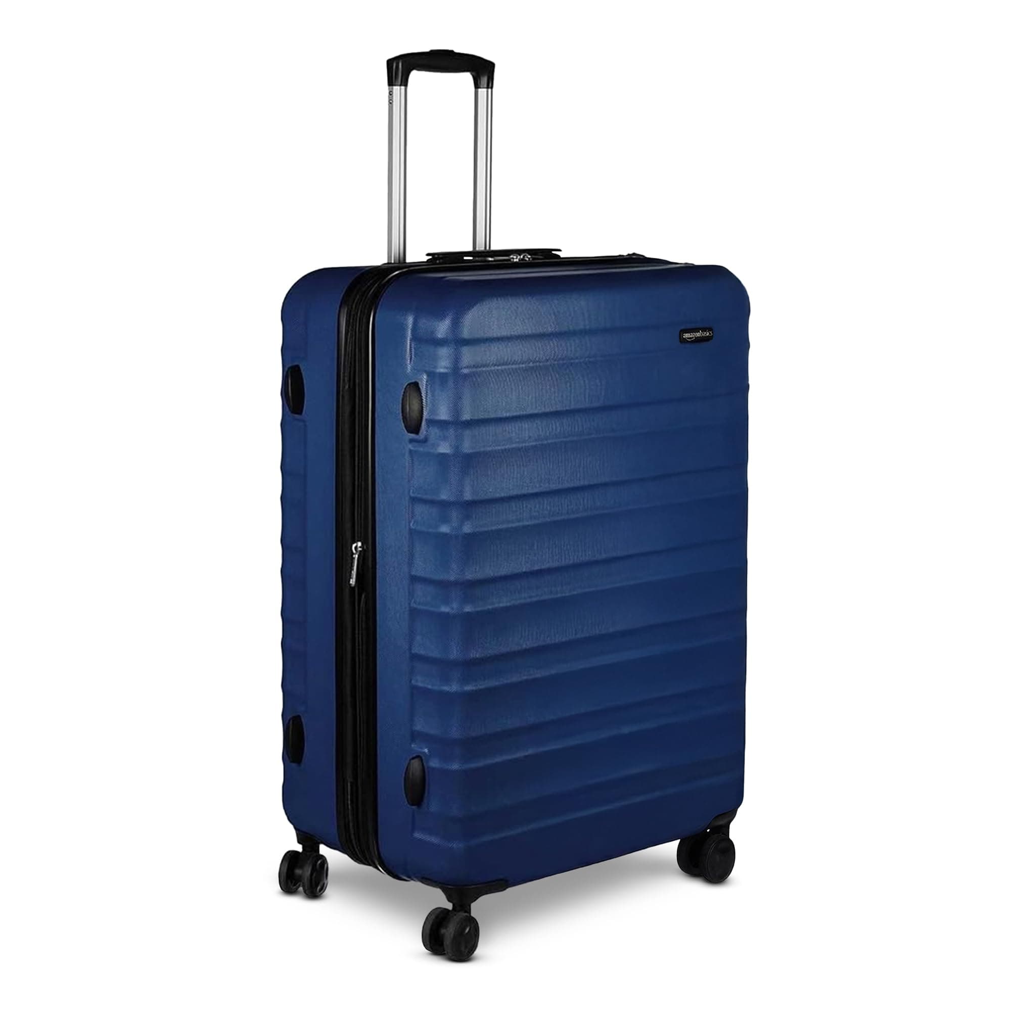 Amazon Basics Polycarbonate Hard 76 Cms Suitcase (N989_Navy Blue)