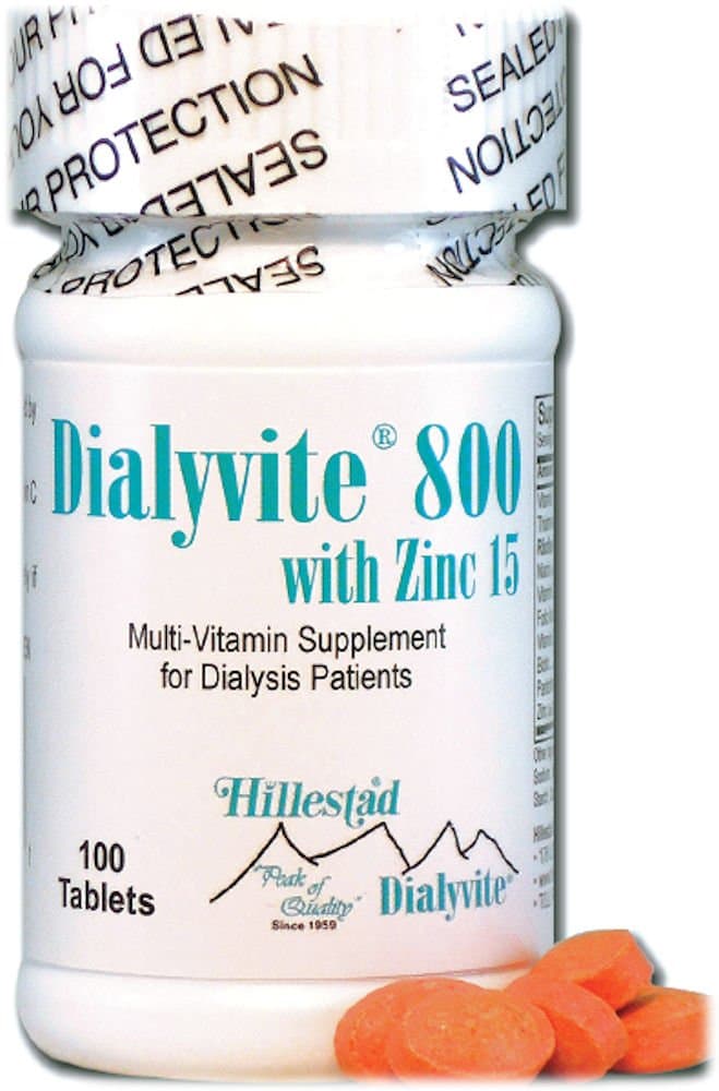800 with Zinc 15 mg. - 100 Tablets