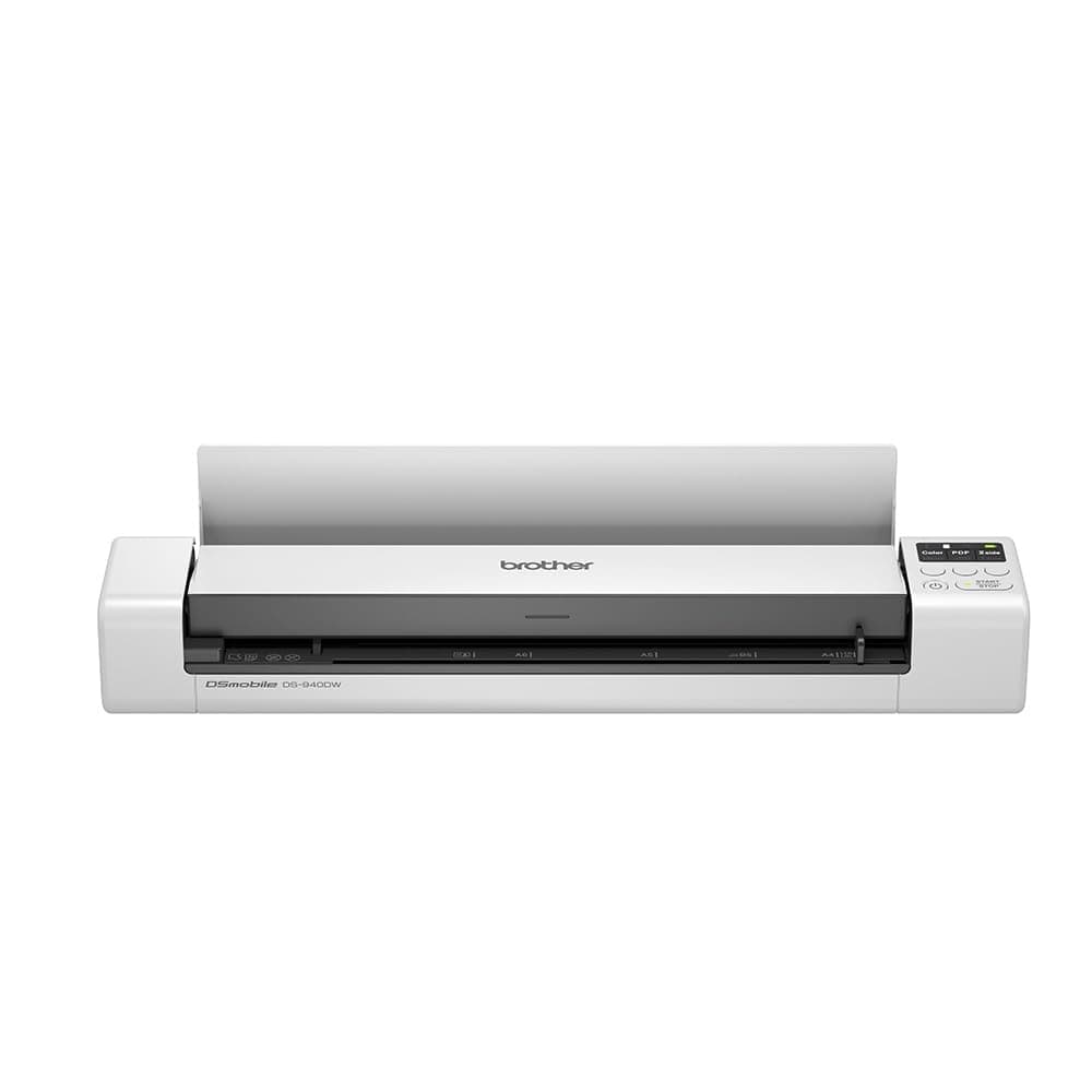 DS-940DW Document Scanner, Wireless/USB 3.0, DSMobile, Portable, 2 Sided Scanning, 15PPM, A4 Scanner, Includes Micro USB Cable, White