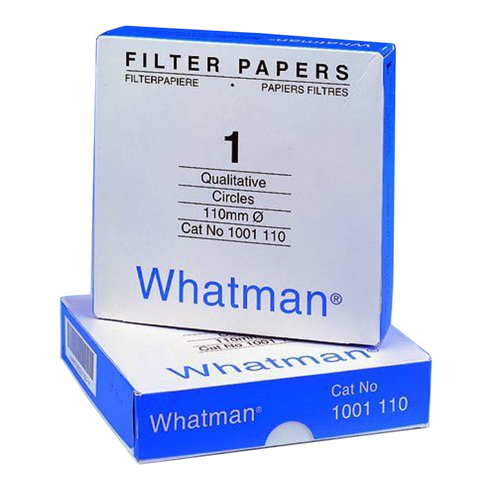 1001-042 Quantitative Filter Paper Circles, 11 Micron, 10.5 s/100 mL Flow Rate, Grade 1, 42.5 mm Diameter (Pack of 100)