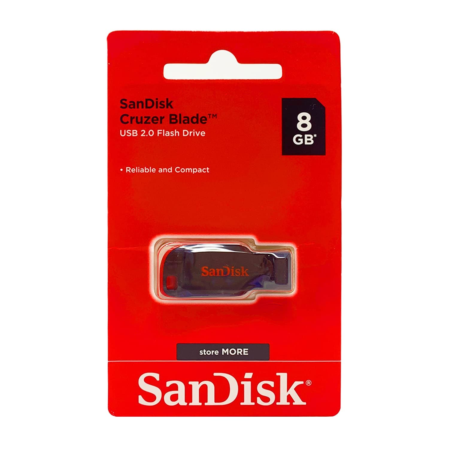 SanDisk Cruzer Blade USB Flash Drive 8GB