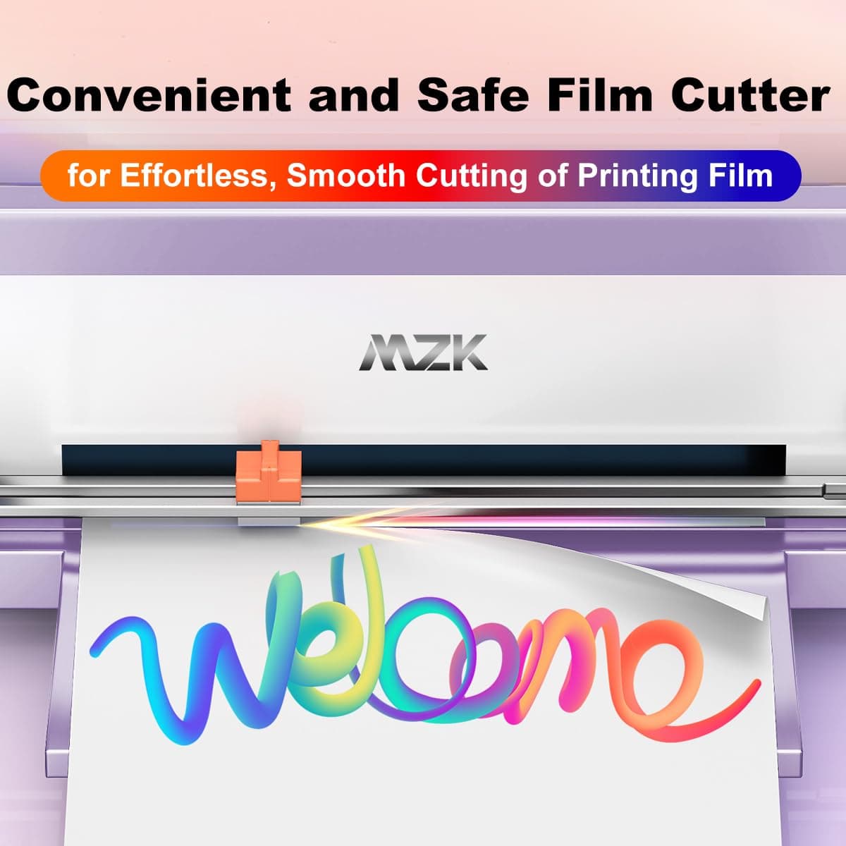 MZK A3 Roll DTF Transfer Printer,High-Speed Print,13”Max Print Width,White Ink Circulation Semi-Automatic Cleaning System,Film Cutter,2880DPI,Gift Ink 2 Year(Printer+Oven+Laptop)