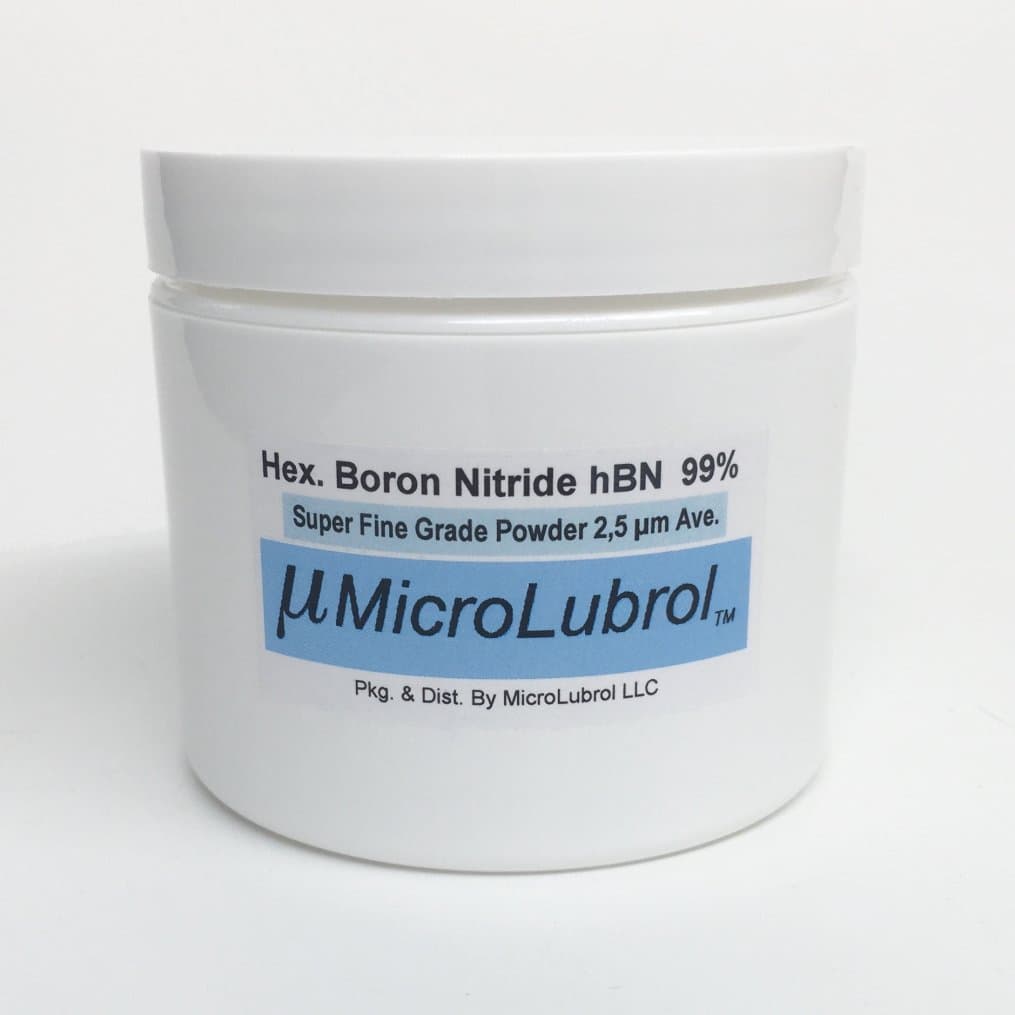 1 oz Hexagonal Boron Nitride hBN Powder FINE 2.5 µ Micron