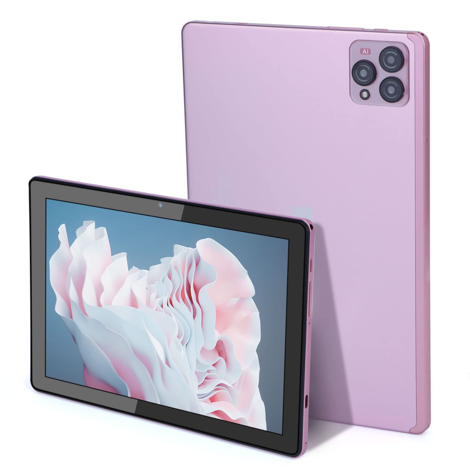 C idea10 Inches Tablet CM8000plus,Android 12 Tab,5G Tablet Dual SIM 6GB Ram 256GB Rom With Bluetooth Keyboard(Pink)