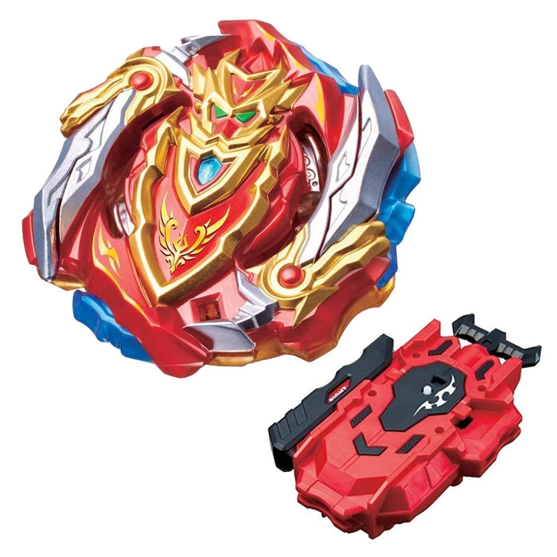 Bey Battle Set Bey Burst Blade Evolution God Bay Burst B-129 Cho-Z Achilles.00.Dm Balance Starter Battling Tops Spinning Tops(Combination B)