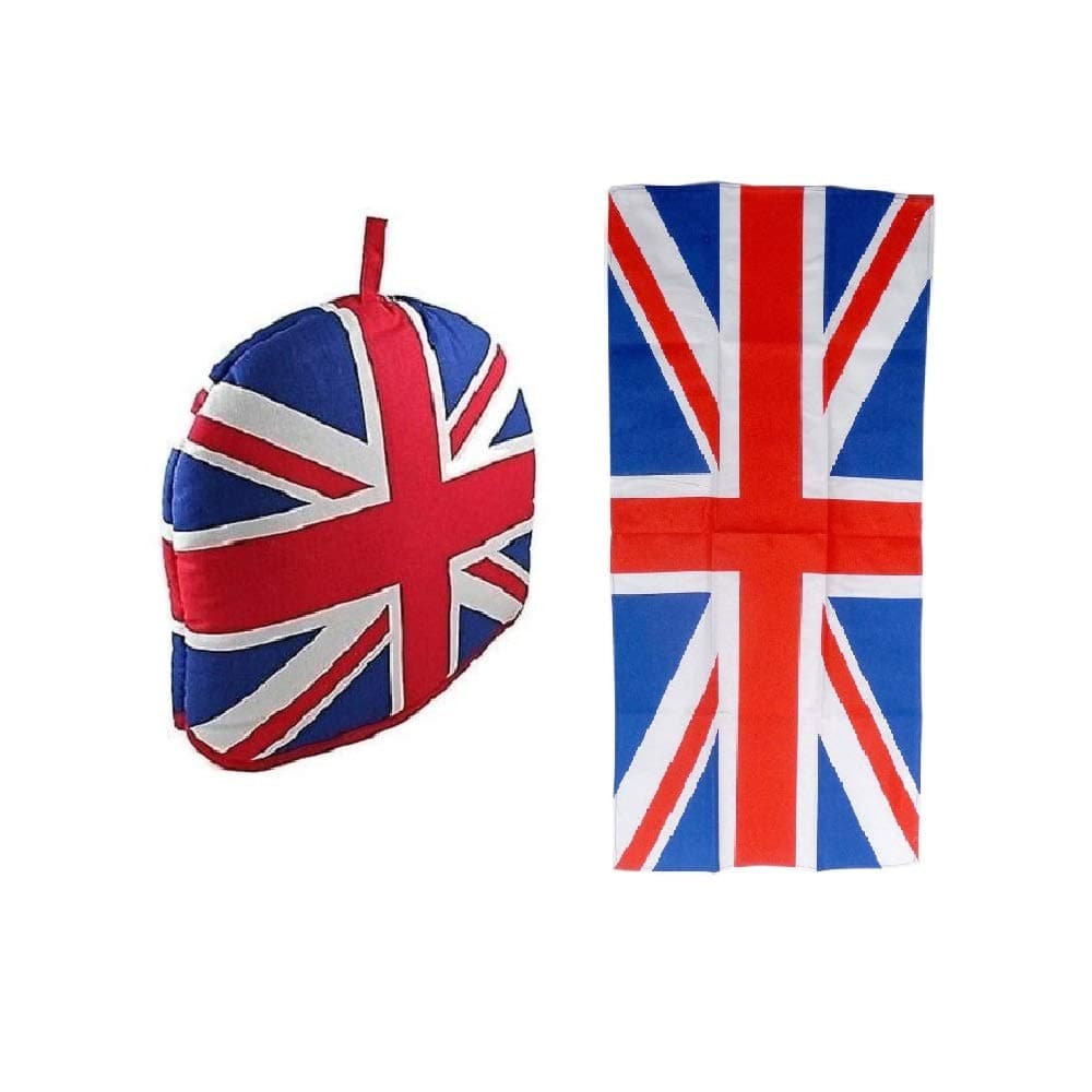 thomas benacci Ltd Union Jack Tea Cozy and Tea Towel Linen Set