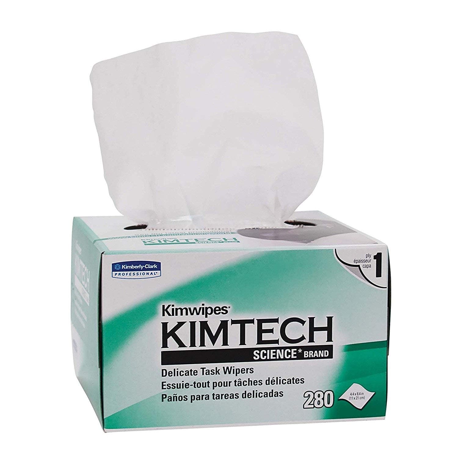 KIMTECH Kimwipes 4.5 x 8.5" (280 Count)
