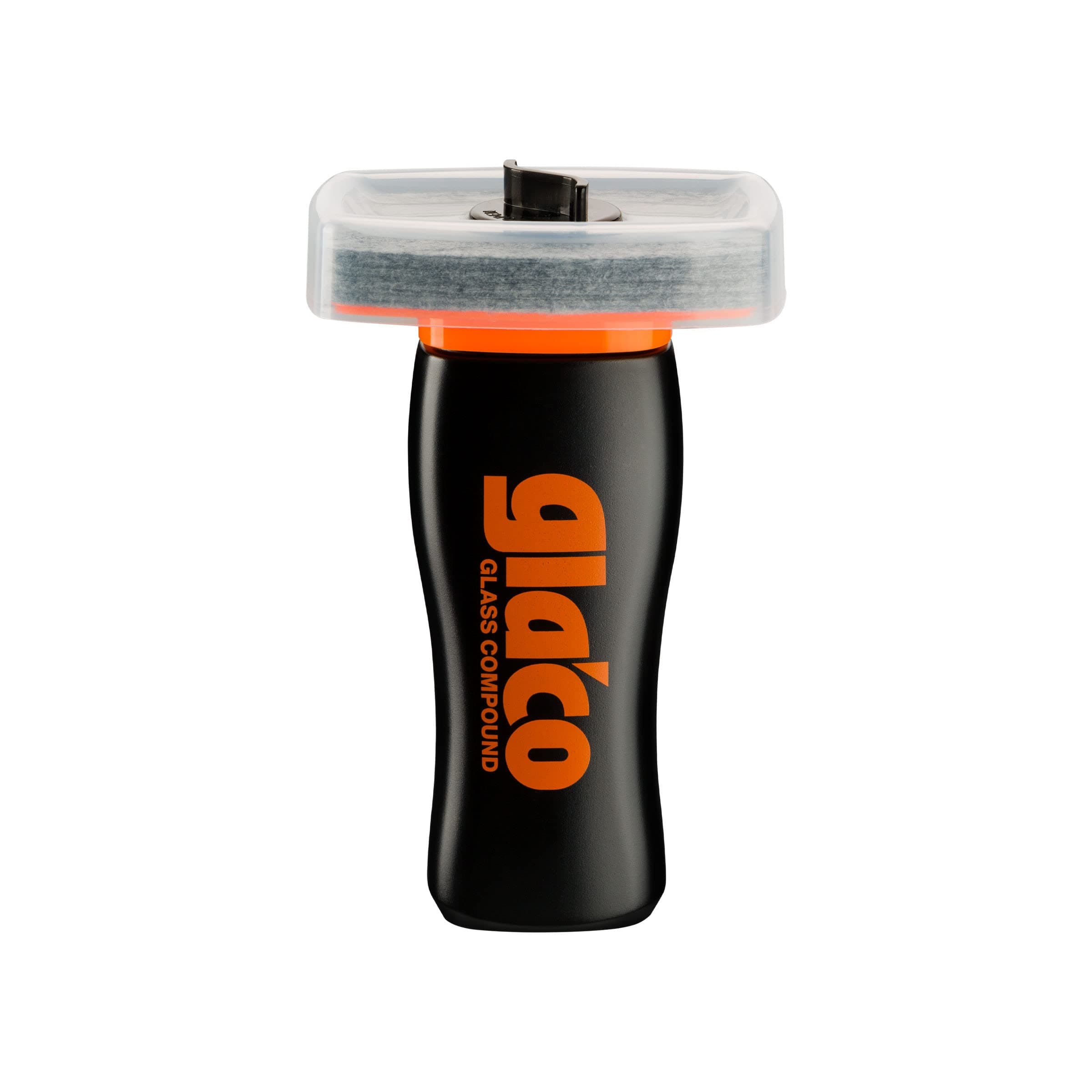 Glaco Glass Compound Roll On 100 ml - Abrasive Glass Cleaner for Car - Hydrophobic Glass Coating Preparation - Remove Oily Stains & Remains of Other Coatings - Integrated Applicator