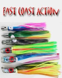 East Coast Action Pack 8" Inch Trolling Lure Package