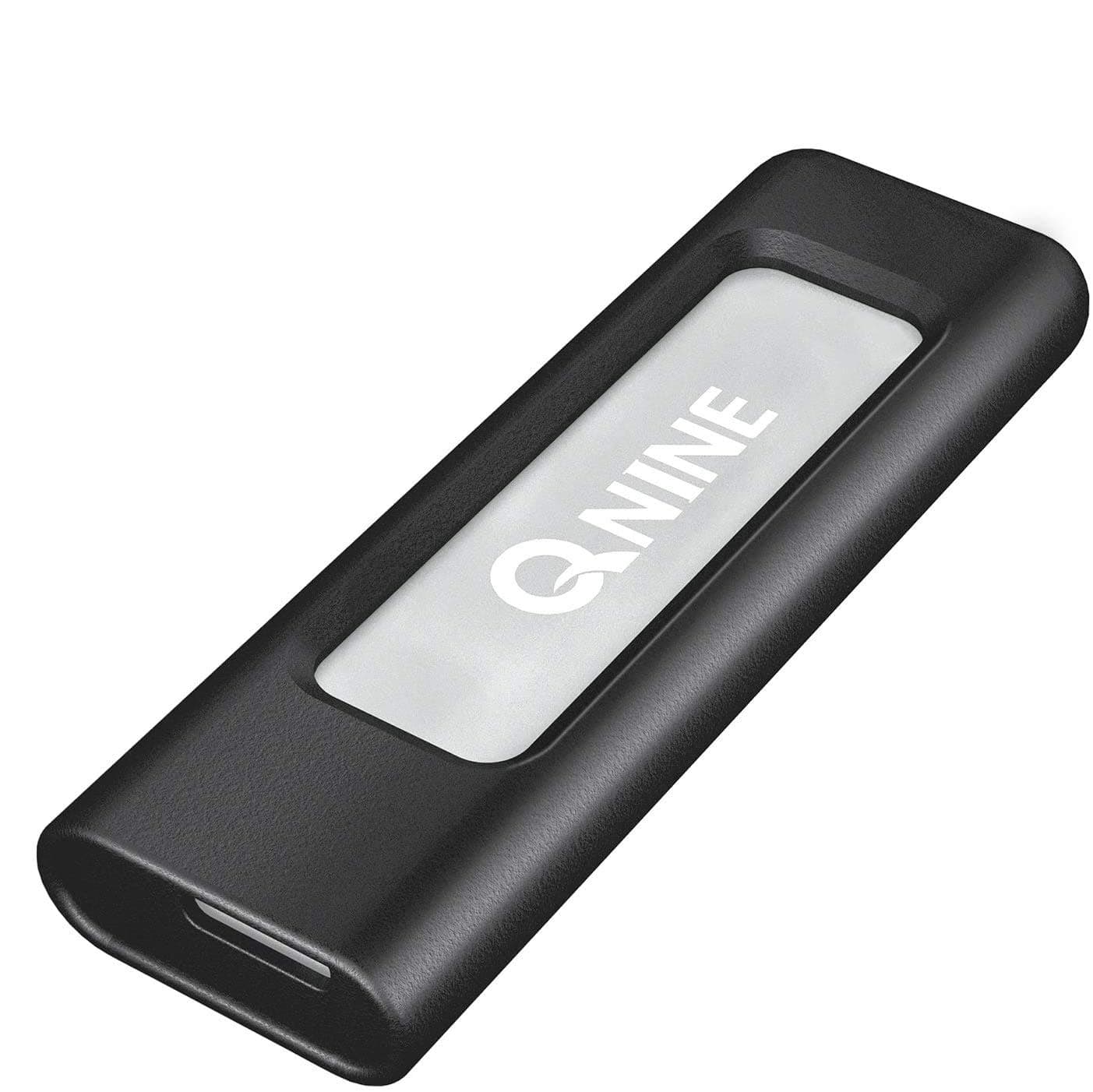 QNINE 1 TB External SSD (Protective Case Included), Portable SSD USB C for MacBook, USB 3.1 High Speed External SSD for Laptop, Xbox One X, etc