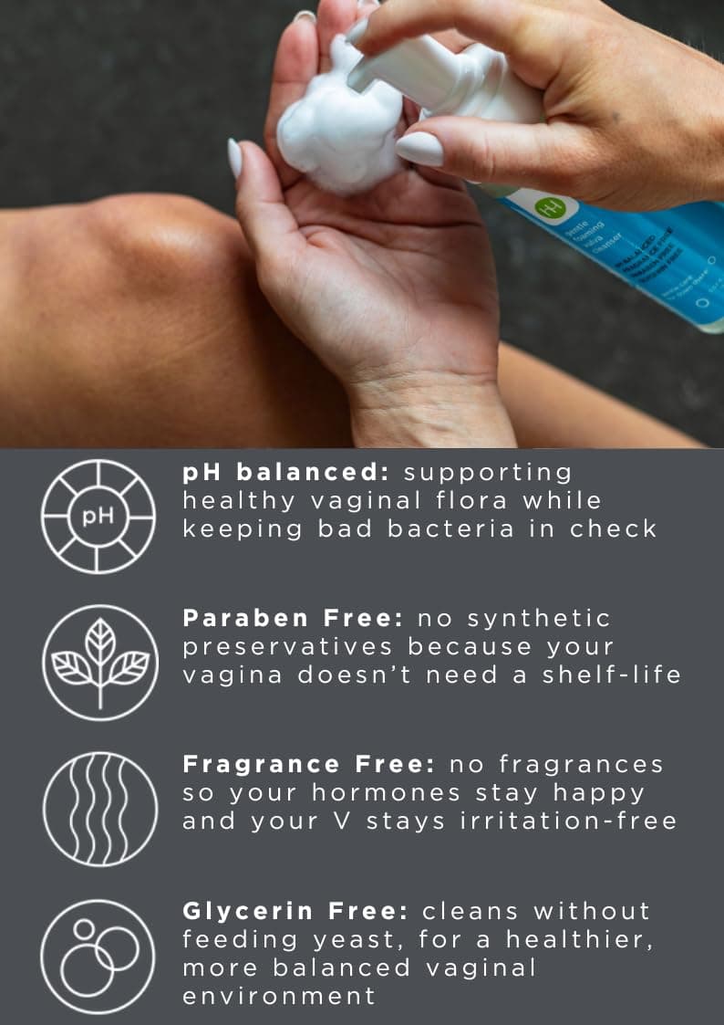 150ml gentle feminine foaming cleanser