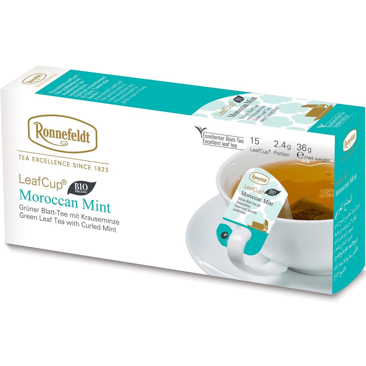 Ronnefeldt LeafCup Moroccan Mint Organic Tea Bags