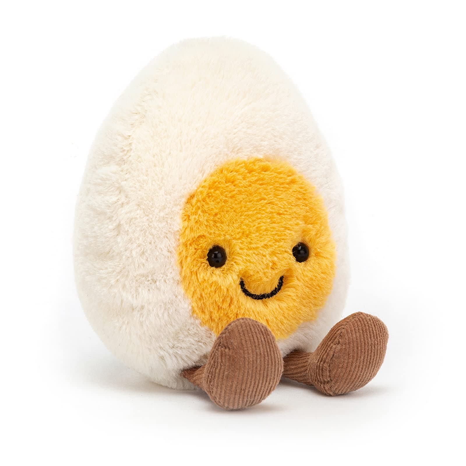 Boiled Egg Jelly Cat (Parallel Imported) Soft Toy - Hard-Boiled Egg Plush