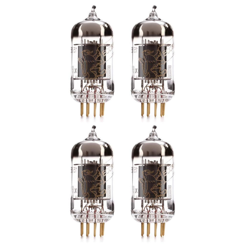 Gold Lion 12AX7 / ECC83, Matched Quad
