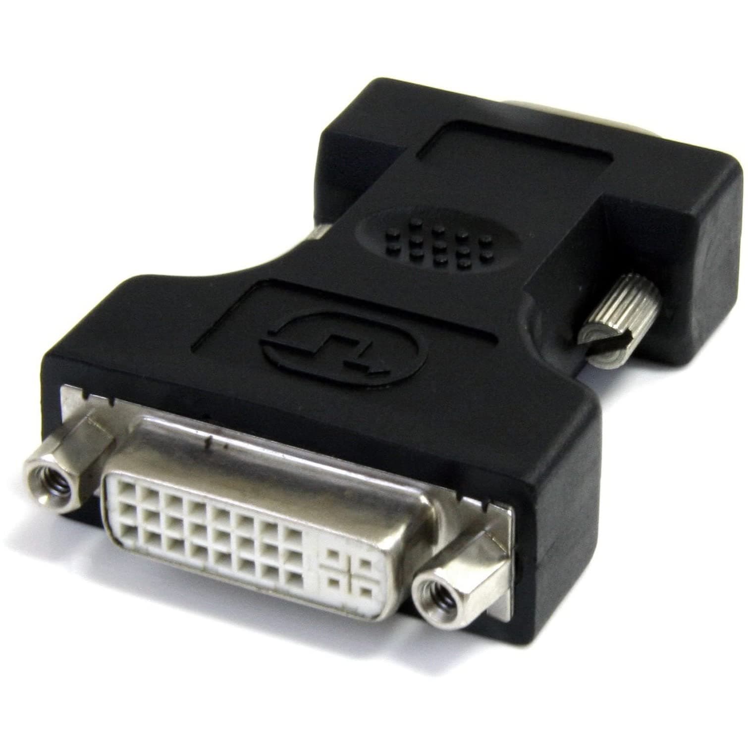 StarTech.com DVI-I to VGA Cable Adapter - Black - F / M - DVI I to VGA Adapter for Your VGA Monitor or Display (DVIVGAFMBK)